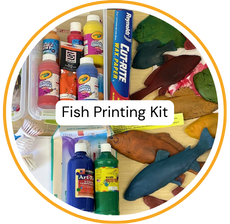 Fish Printing Kit