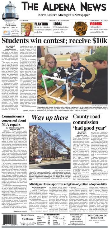 The Alpena News - Cover