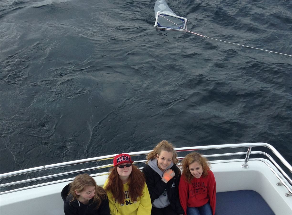 Trawling for microplastics in Lake Huron