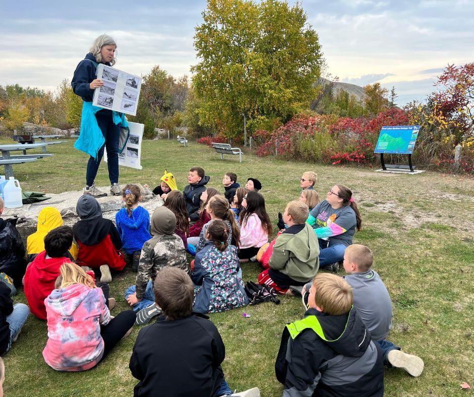 Science Teacher Jenny Schroeder Explains What Students Will Find in the Quarry