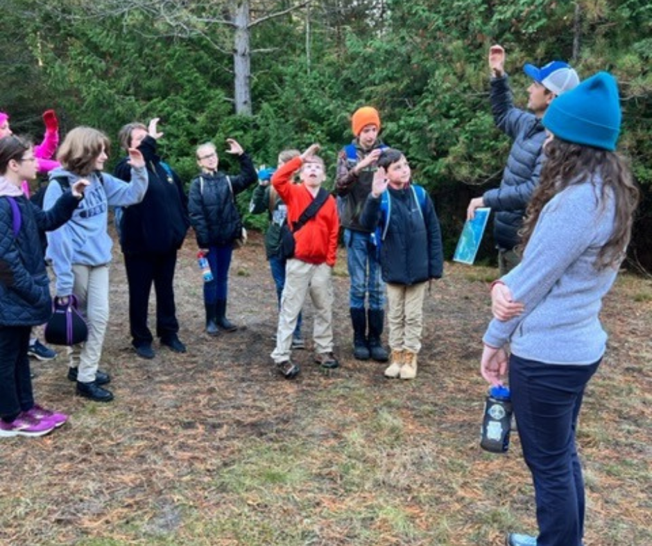 Greeting the Students and Preparing Them for the Field Visit