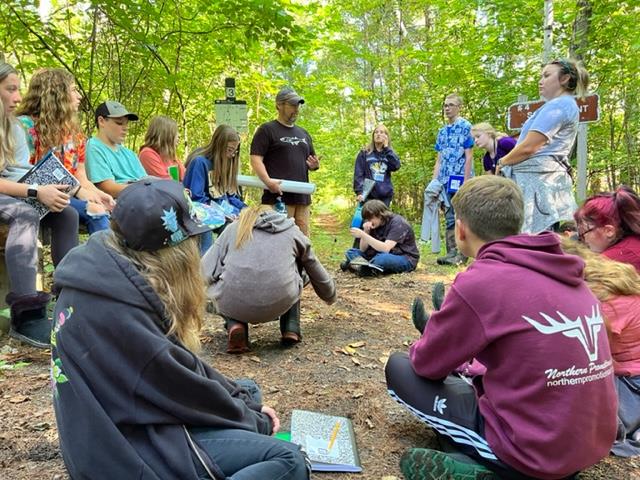 Walk Break and Quick Lesson on How This Trail Was Used by Early Settlers