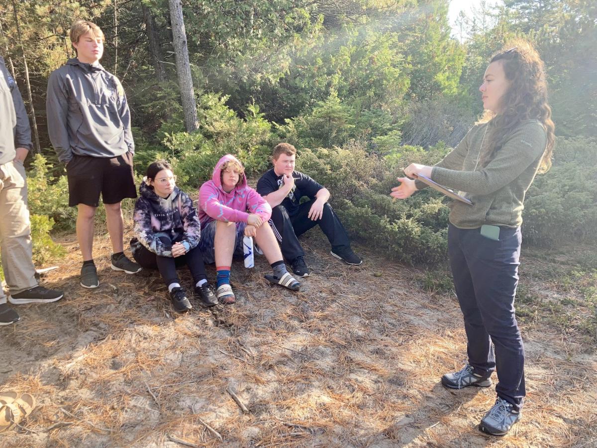 Discussing Invasive Species and What They Do to the Dunes